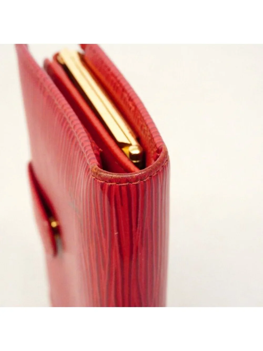 Louis Vuitton Wallet Epi Portomonevie Viennois Castilian